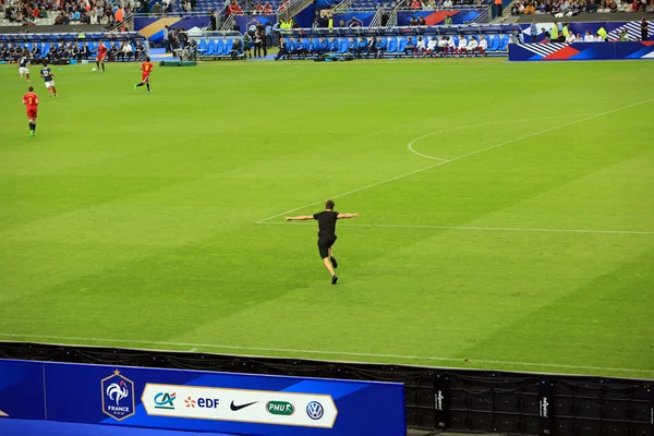 On the France v Belgium match At the Stade de France, June 7, 2015