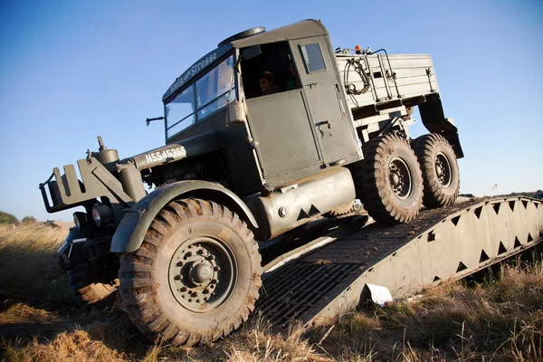 Military recovery truck