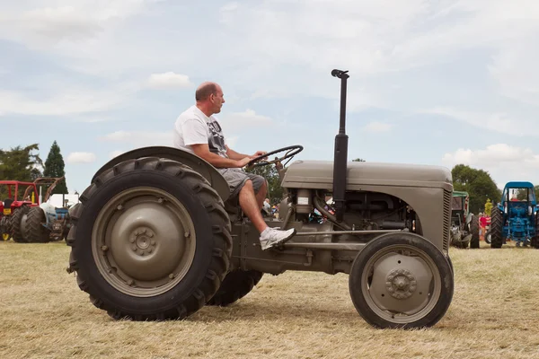 Old grey tractor