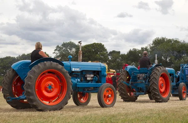 Vintage tractor display