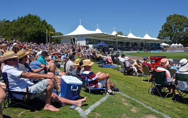 Cricket - Boxing Day Test Match Crowd at Hagley Oval Christchurc