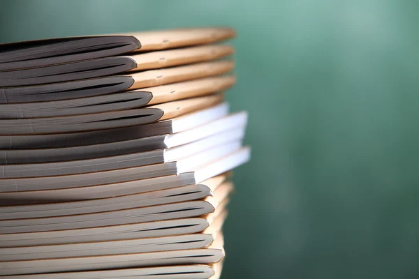 Stack of exercise books