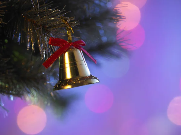 Christmas golden bell