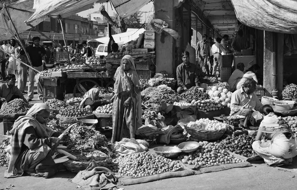 Food market in Jaipur