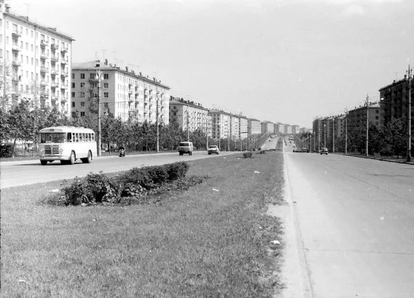 Moscow The Zoe and Alexander Kosmodemyanskiy Street 1962