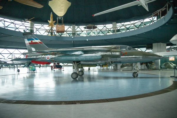 Belgrade, Serbia Yugoslav Eagle Plane im museum YUROM J-22H Orao