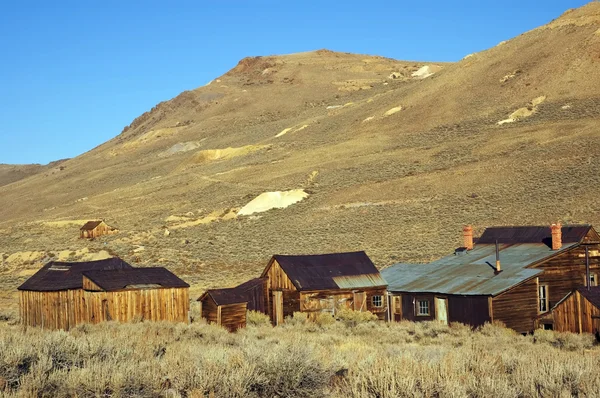 Old usa western gold ghost mining town of bodie