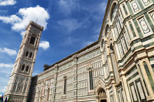 The Giottos Campanile (bell tower) of the Florence Cathedral