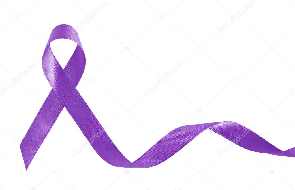 Ruban Violet Un Symbole Du Cancer Du Pancr as Avec Espace Copie ruban-violet-un-symbole-du-cancer-du-pancr-as-avec-espace-copie