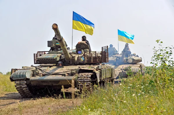 Main battle tanks under the Ukrainian flag