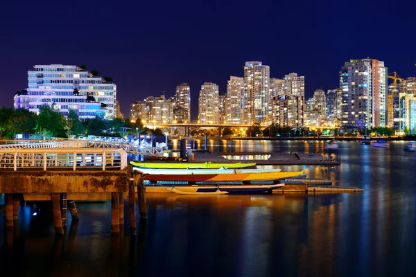 Vancouver city night