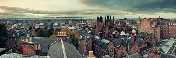 Edinburgh city rooftop view