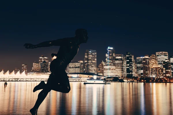 Vancouver view at night