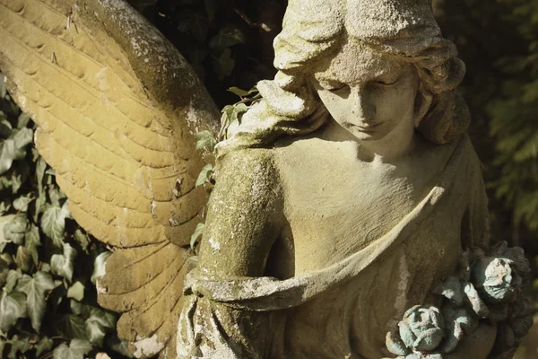 Guardian Angel (antique statue, religion, symbol of security)