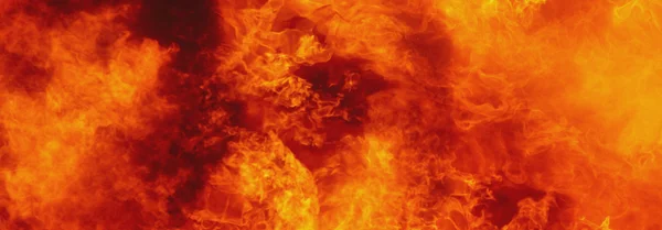 Background of fire as a symbol of hell and eternal torment