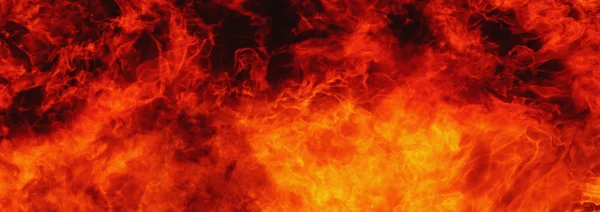Background of fire as a symbol of hell and eternal torment