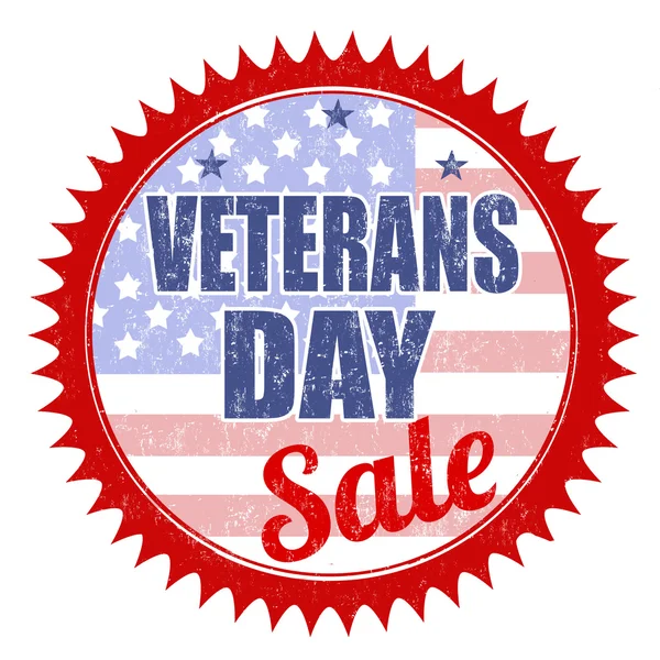 Veterans Day Sale stamp