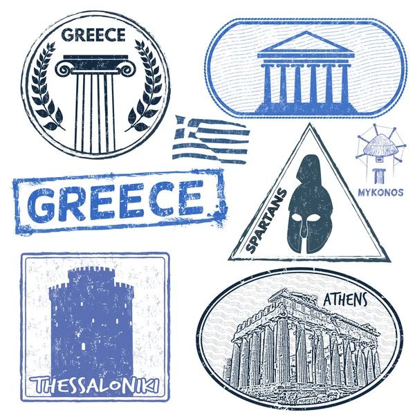 Greece set of stamps