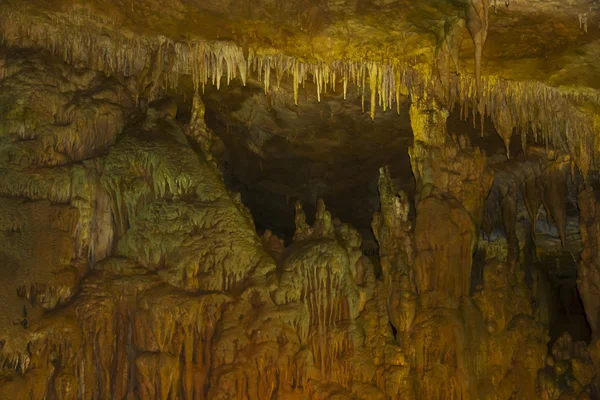 Prometheus Cave stalactites stalagmites inside Georgia