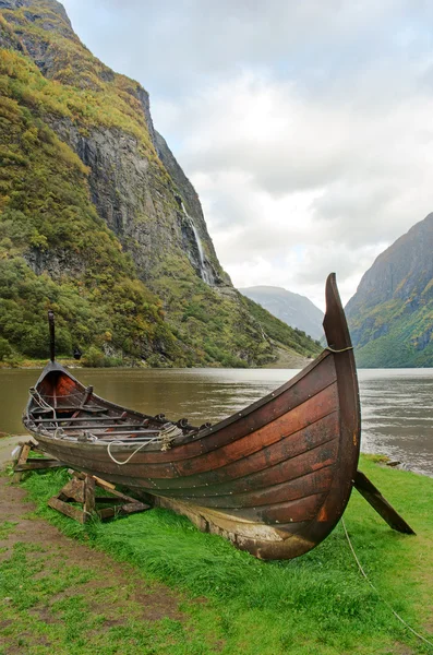 Old viking boat