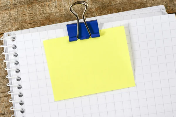 Yellow Blank sticky note