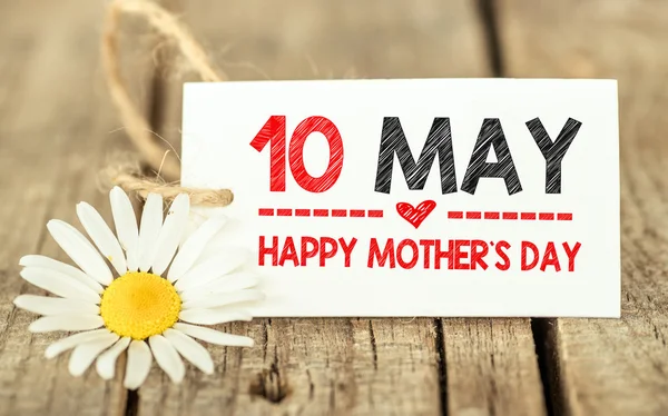 Happy mother's day with chamomile