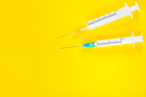 Medical syringes isolated