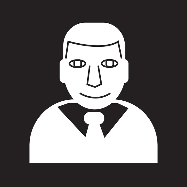Businessman icon illustration