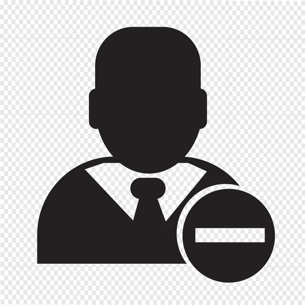 Businessman icon illustration