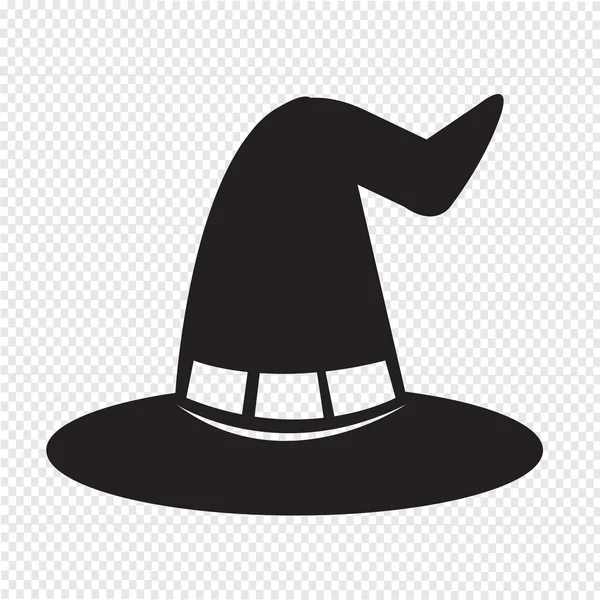 Halloween witch hat icon