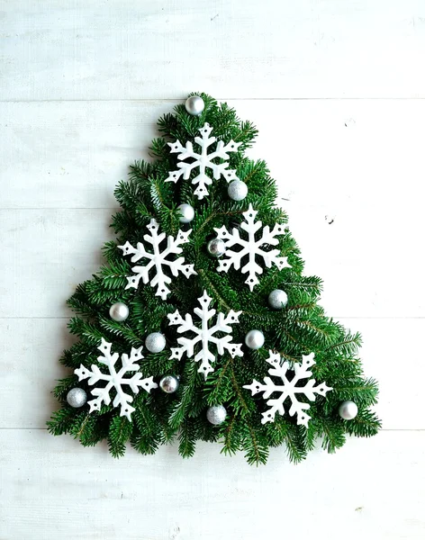 Snow flake Christmas tree