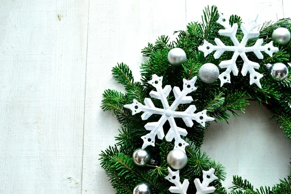 Snow flakes Christmas wreath