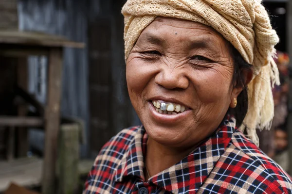 Local Woman in Myanmar