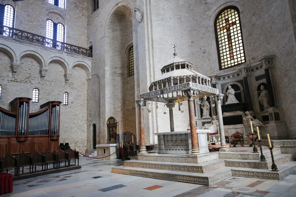 Basilica of Saint Nicholas in Bari, Puglia, Italy