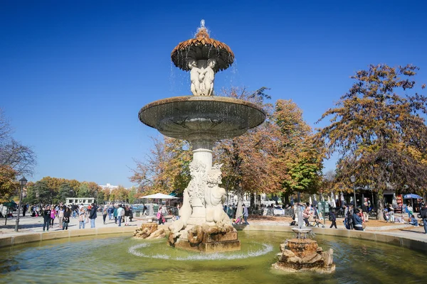 The Buen Retiro Park in Madrid, Spain
