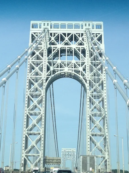 George Washington Bridge connecting New York and New Jersey