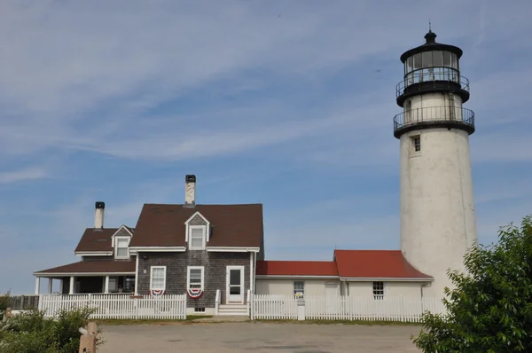 Highland Lighthouse (Cape Cod Light) on Cape Cod, in Massachusetts