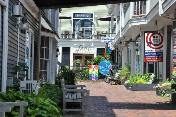 Commercial Street in Provincetown, Cape Cod in Massachusetts