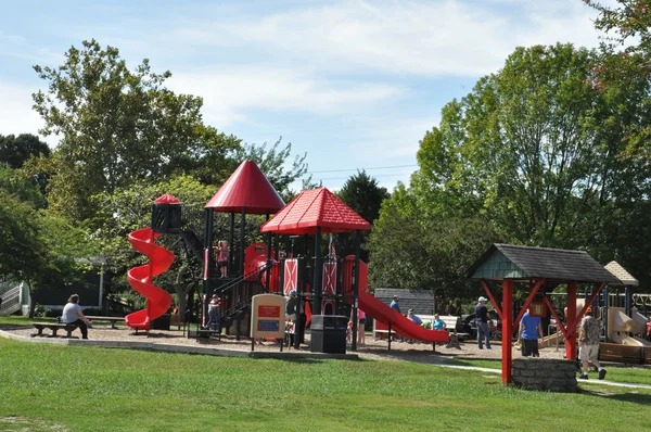 Playground at the Bluebird Gap Farm in Hampton, Virginia