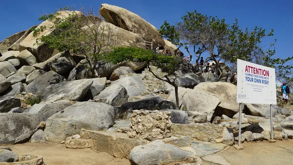 Casibari Rock Formation in Aruba