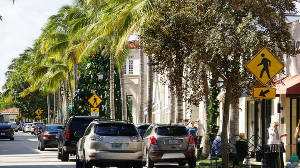 Worth Avenue in Palm Beach, Florida