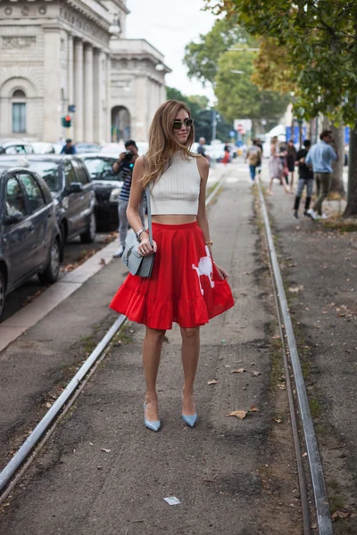 Chiara Ferragni - Milan Fashion Week Spring-Summer 2015