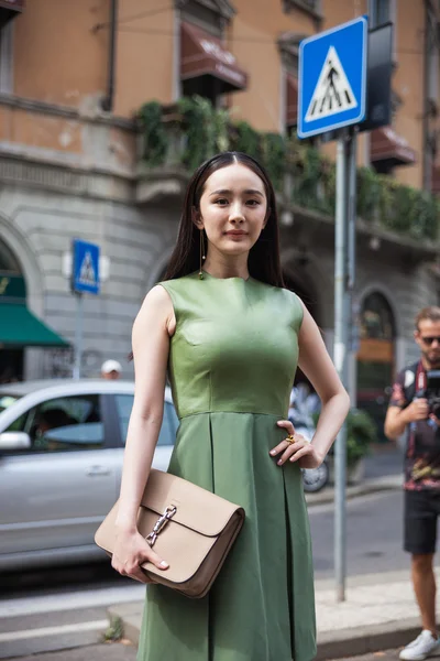 Yang Mi - Milan Fashion Week Spring-Summer 2015