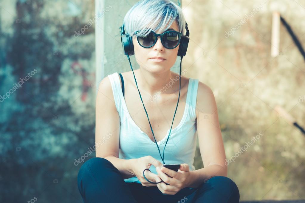 Hipster Frau Hipster Frau