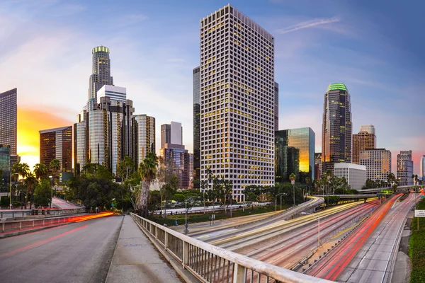 Los Angeles, California City Skyline