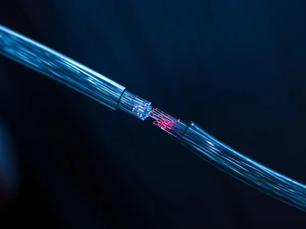 Fiber optic internet connection