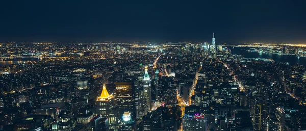 Manhattan new york city night