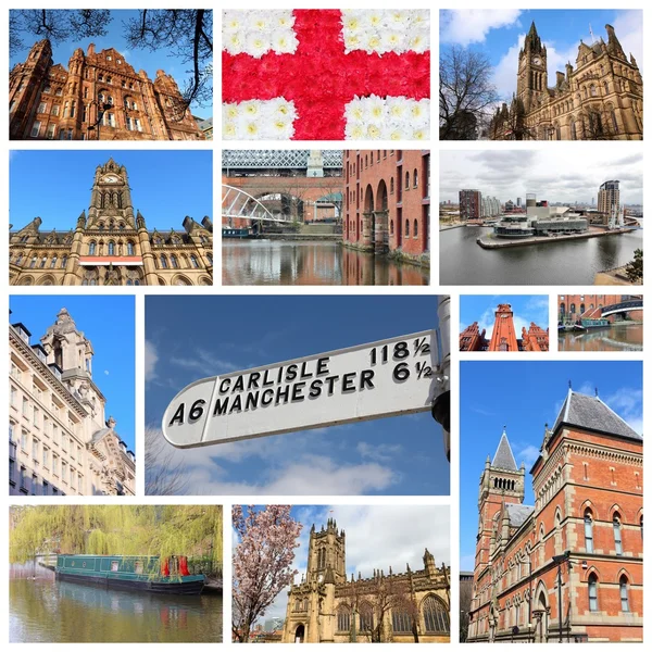 Manchester, UK - travel collage