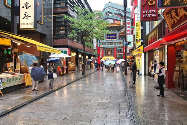 Chinatown shopping in Japan