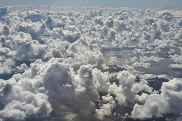 Clouds aerial view